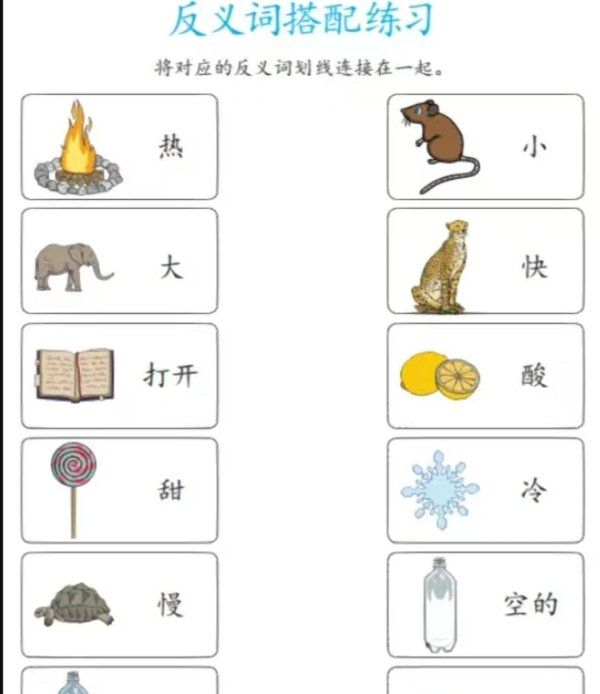 反义词的词语两个字,两个字是反义词的词语图5