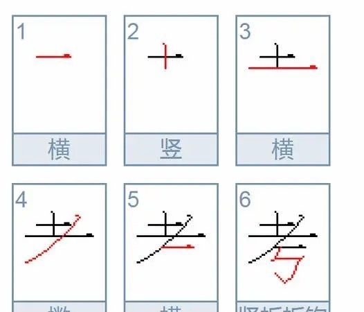 考的笔顺和组词,考的笔顺笔画图1