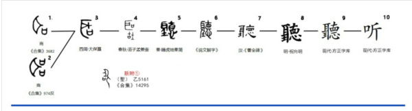 听的笔顺笔画,听字笔顺图3