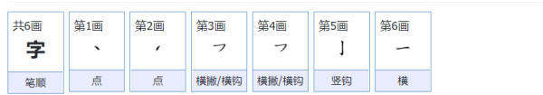 字的笔顺组词拼音,字的笔顺怎么写图3