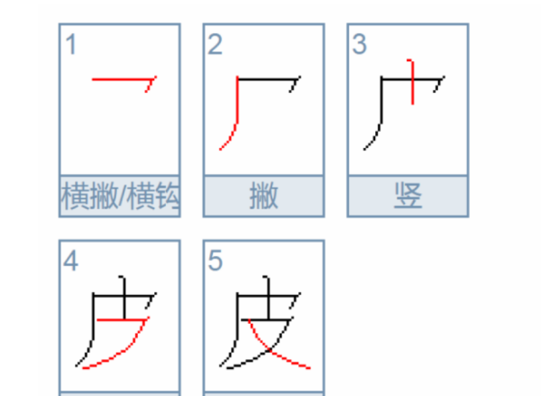 甜的笔顺笔画,甜的笔顺怎么写图3