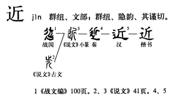 近的笔顺远的笔顺,近的笔顺笔画顺序图4