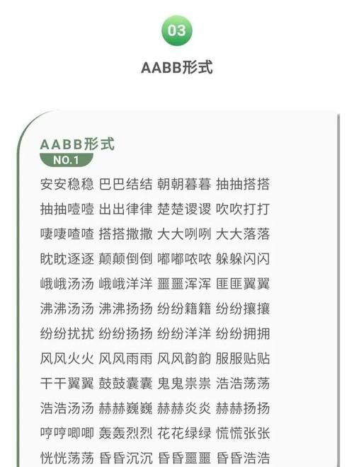 香词语ABB,abb式的词语写形状图4