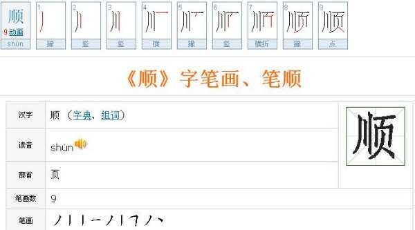 顺笔顺怎么写,须的笔顺图3