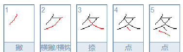 冬笔顺笔画,冬笔画顺序怎么写图6