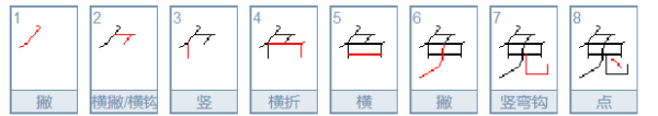 兔笔顺笔画顺序表怎么写,兔的笔顺是什么写图2