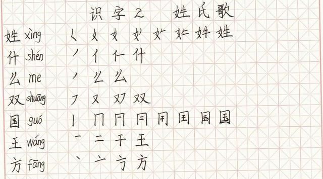 各笔顺,耳字的笔顺笔画顺序图4