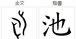 池笔顺拼音,一二三四五六七田字格笔画顺序图7