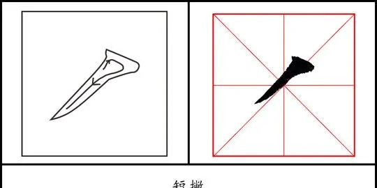 笔顺撇怎么写,撇的笔顺图1