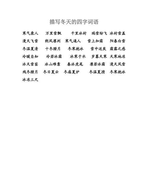 四季成语大全 四字成语,四季的成语有哪些图3