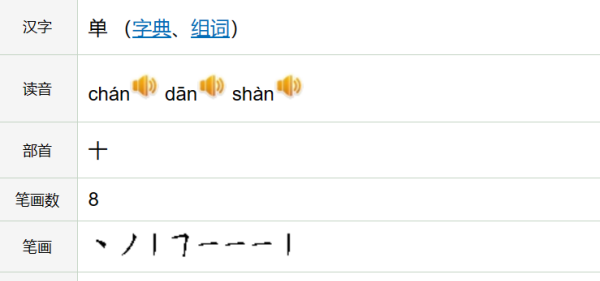 单字的笔顺是什么,单的笔顺怎么写图4