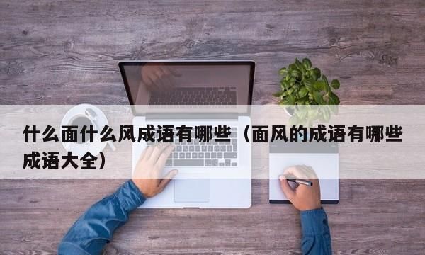 什么面什么什么成语,什么面什么什么的成语四个字图4