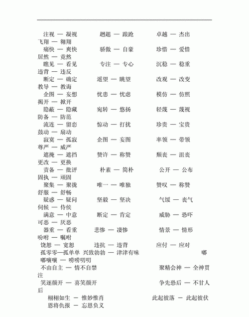 四分五裂的近义词反义词,四分五裂近义词图3