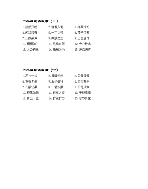 五字成语大全00个,五个字的成语有哪一些图3