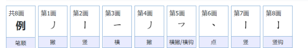 例笔顺怎么写,列的笔顺怎么写图6