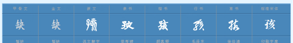 孩字笔顺笔画顺序怎,孩字的笔画顺序怎么写图4