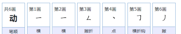 动的笔顺怎么写,动的笔顺怎么写图6