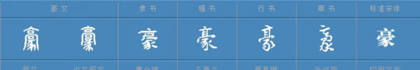 豪言壮语的豪字笔顺,豪的笔顺笔画图8