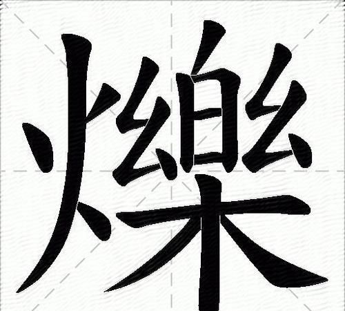 烁的笔顺怎么,烁的拼音图7