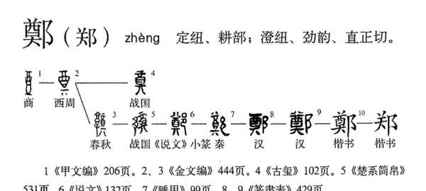 郑字笔顺字帖,郑字怎么写才好看图解图3